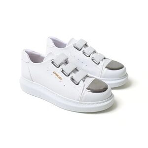 Luiz X • Pristine Purity White Slip-Ons